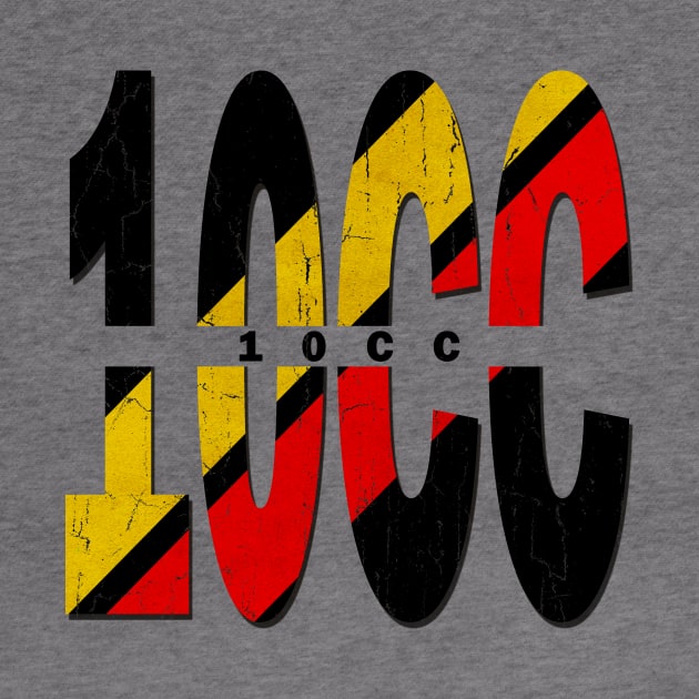 vintage typo 10cc by NamaMarket01